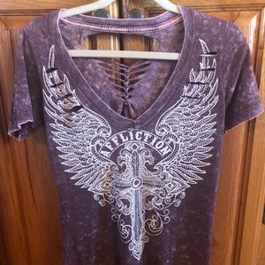 Affliction women’s Tee